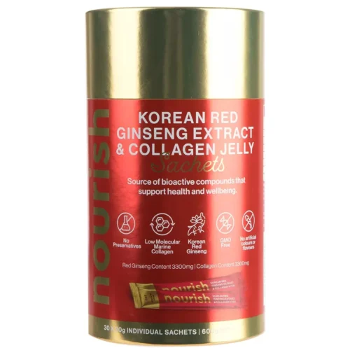 Red Ginseng and Collagen 2 Nourish Red Ginseng extract and Collagen